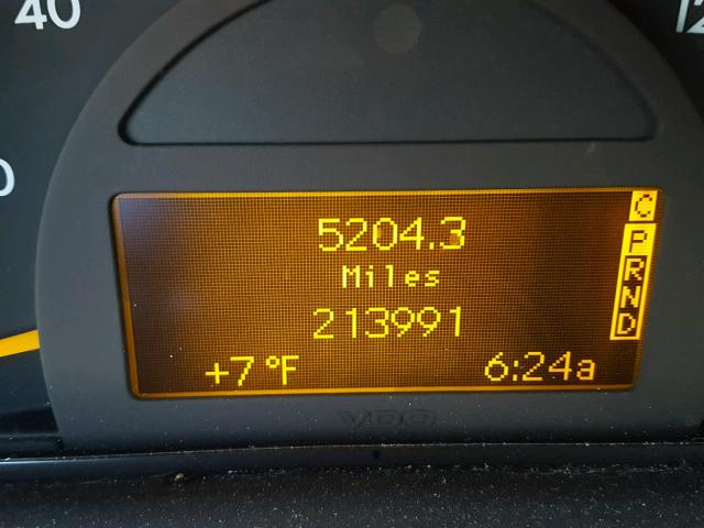 WDBRF81J04F482904 - 2004 MERCEDES-BENZ C 240 4MAT BLACK photo 8