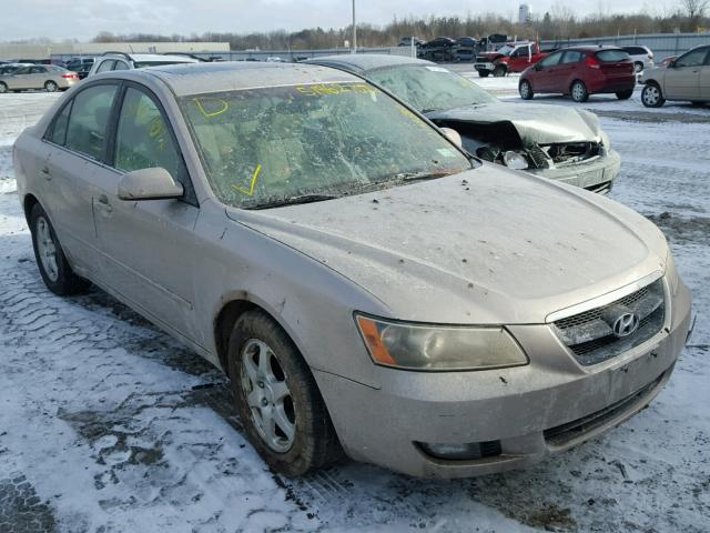 5NPEU46F76H124095 - 2006 HYUNDAI SONATA GLS TAN photo 1