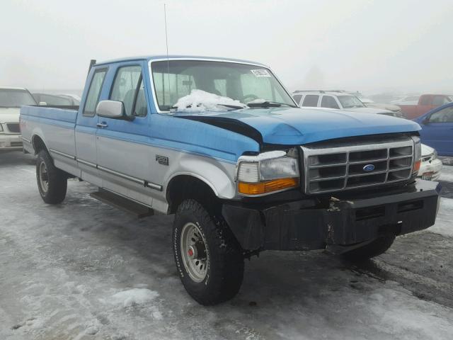 1FTHX26MXNKB26690 - 1992 FORD F250 BLUE photo 1