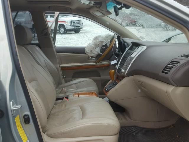 2T2HA31U85C084855 - 2005 LEXUS RX 330 BEIGE photo 5