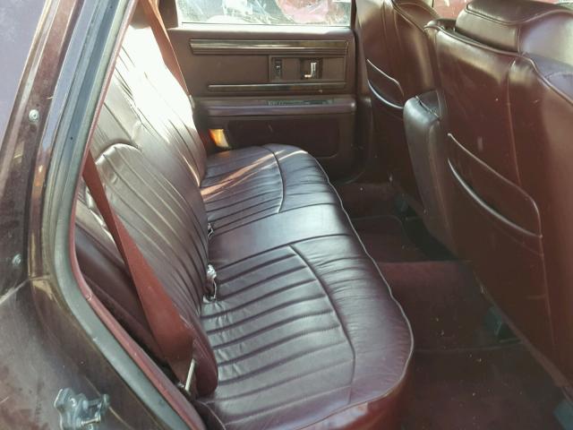 1G4BR82P8TR412511 - 1996 BUICK ROADMASTER BURGUNDY photo 6