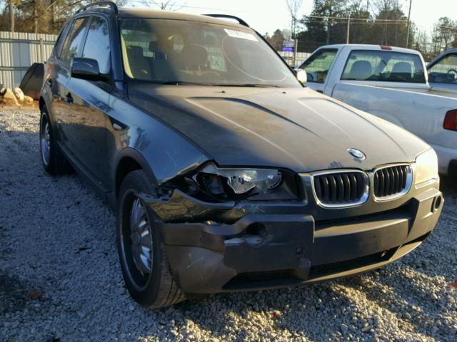 WBXPA73494WC36125 - 2004 BMW X3 2.5I GREEN photo 1