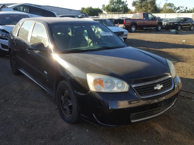 1G1ZT68N87F106343 - 2007 CHEVROLET MALIBU MAX BLACK photo 1