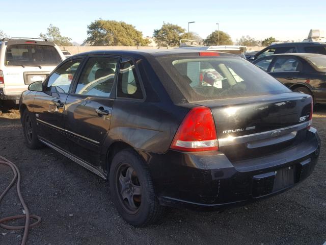 1G1ZT68N87F106343 - 2007 CHEVROLET MALIBU MAX შავი ფოტო 3