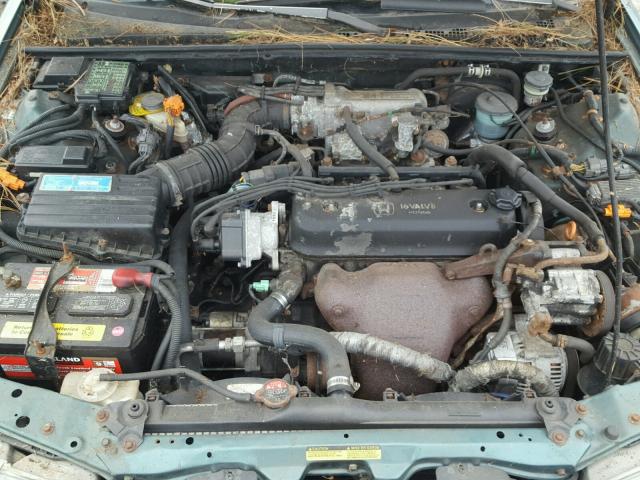 1HGCB7579NA062540 - 1992 HONDA ACCORD EX GREEN photo 7