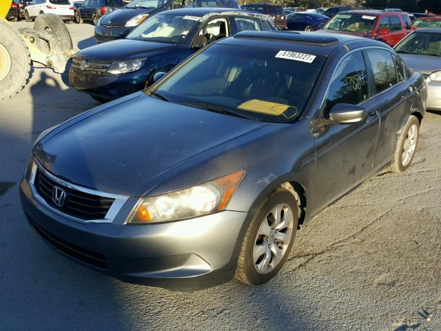 JHMCP26888C069190 - 2008 HONDA ACCORD EXL GRAY photo 2