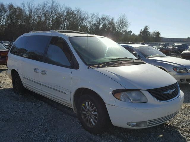 2C8GP64L81R415266 - 2001 CHRYSLER TOWN & COU WHITE photo 1