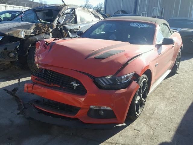 1FATP8FFXG5311991 - 2016 FORD MUSTANG GT ORANGE photo 2