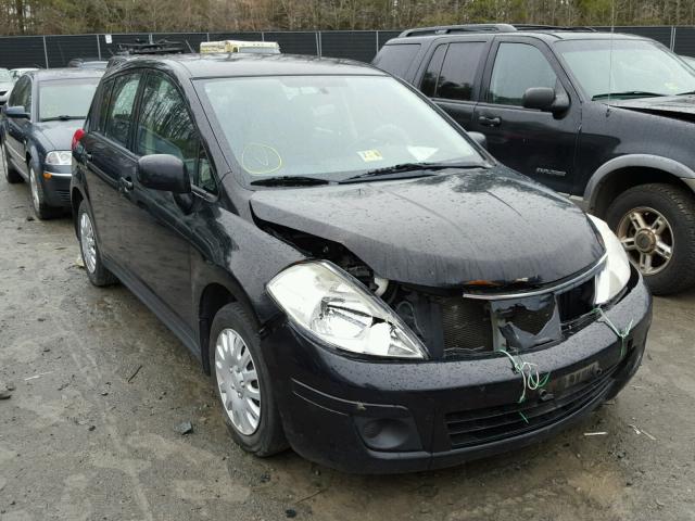 3N1BC13E09L445645 - 2009 NISSAN VERSA S BLACK photo 1