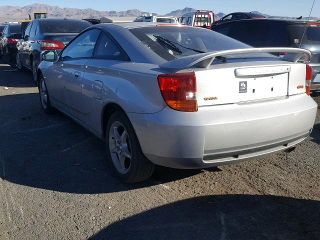 JTDDY32TX20058428 - 2002 TOYOTA CELICA GT- GRAY photo 3