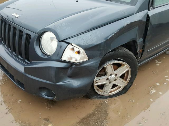 1J8FT47W28D529465 - 2008 JEEP COMPASS SP BLUE photo 9