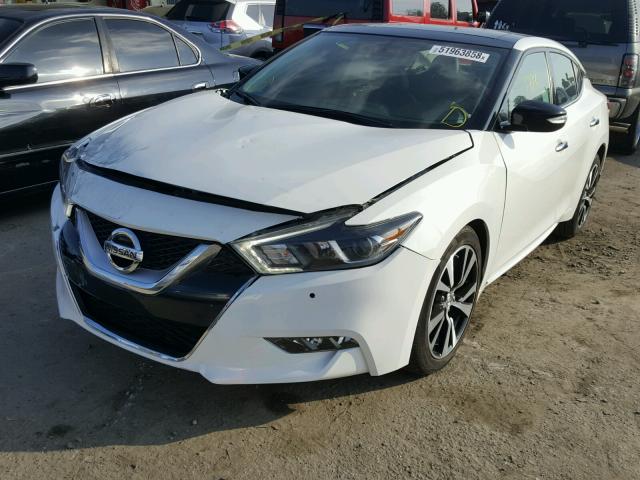 1N4AA6AP0JC366787 - 2018 NISSAN MAXIMA 3.5 WHITE photo 2