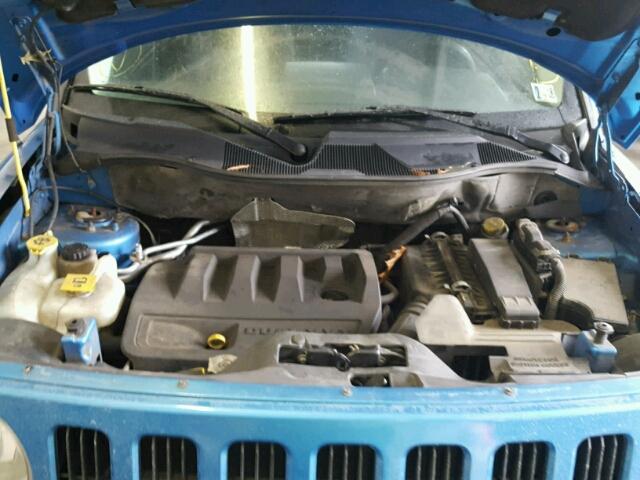 1J8FF28W98D733352 - 2008 JEEP PATRIOT SP BLUE photo 7