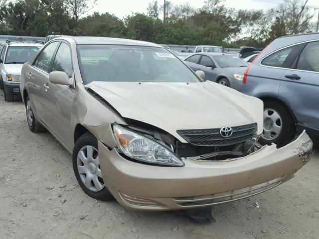 4T1BE32K83U194683 - 2003 TOYOTA CAMRY LE GOLD photo 1