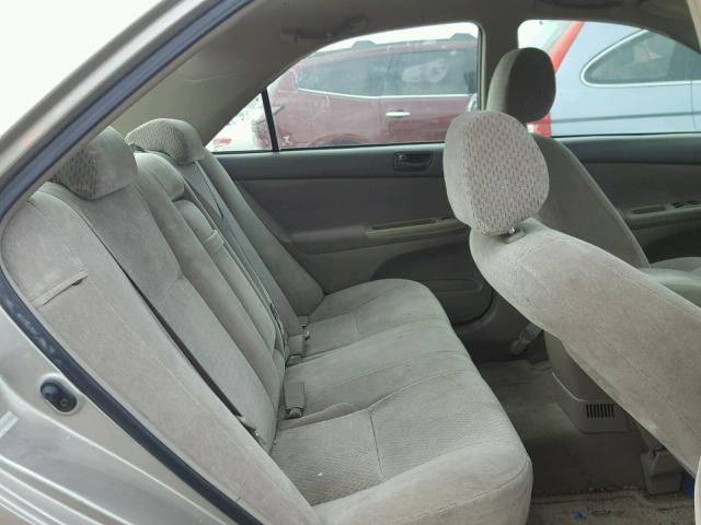 4T1BE32K83U194683 - 2003 TOYOTA CAMRY LE GOLD photo 6