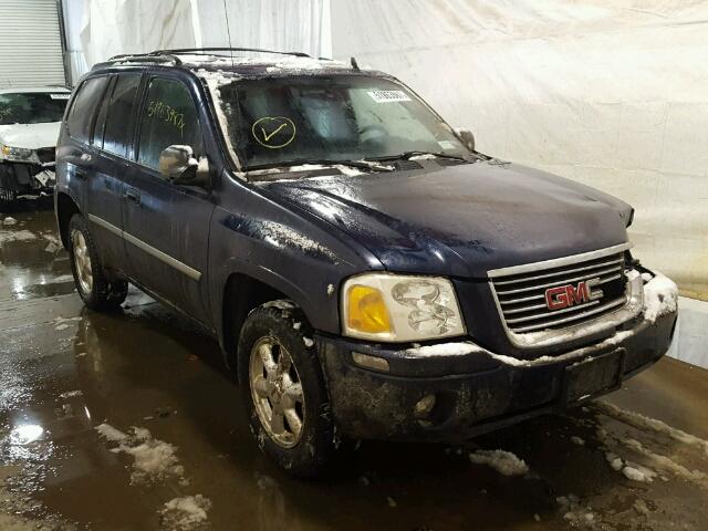 1GKDT13S082136211 - 2008 GMC ENVOY BLUE photo 1