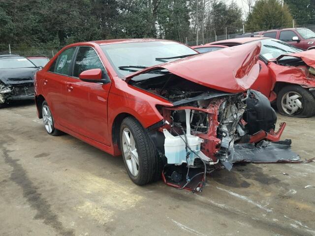 4T1BF1FK5CU636220 - 2012 TOYOTA CAMRY BASE RED photo 1