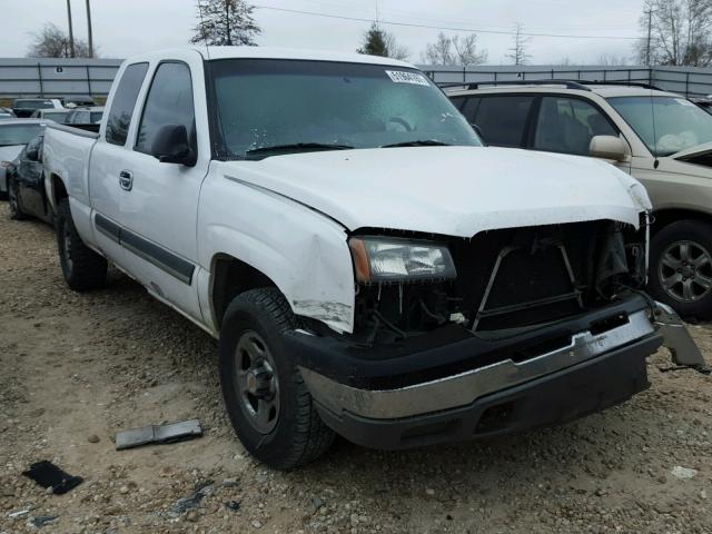 1GCEK19V24Z145868 - 2004 CHEVROLET SILVERADO WHITE photo 1