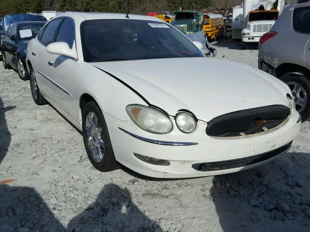 2G4WE567251264096 - 2005 BUICK LACROSSE C WHITE photo 1
