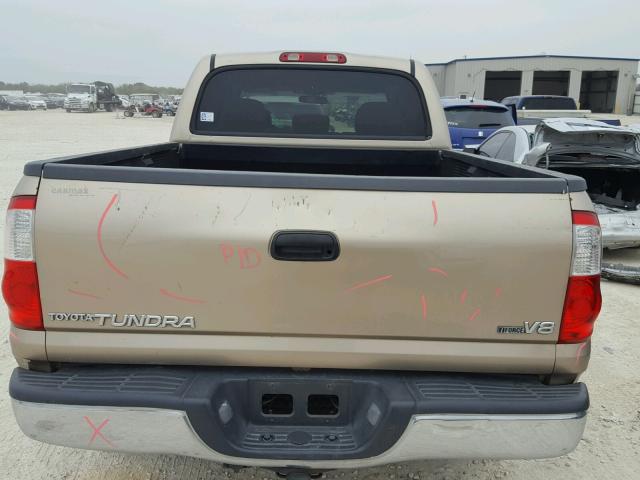 5TBET34196S527955 - 2006 TOYOTA TUNDRA DOU GOLD photo 6