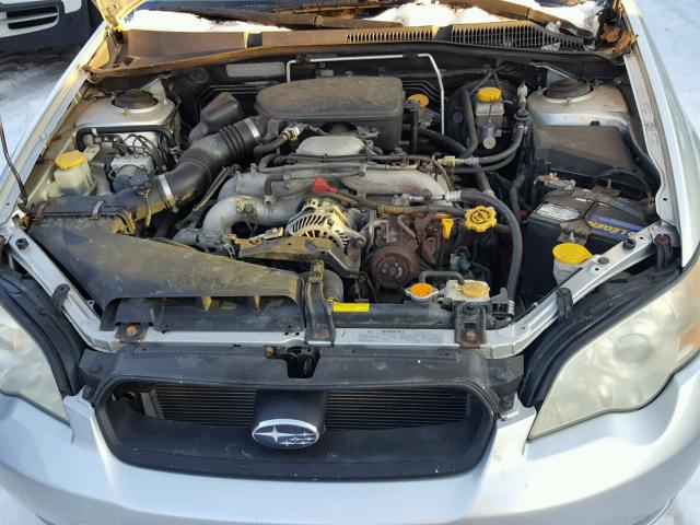 4S3BL616476209691 - 2007 SUBARU LEGACY 2.5 SILVER photo 7