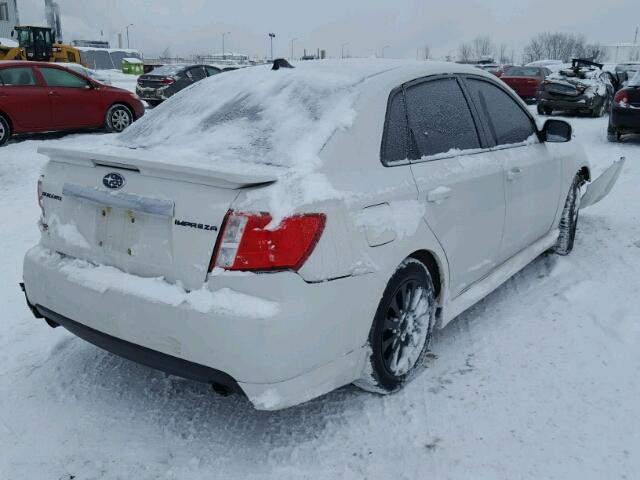 JF1GE62659G520029 - 2009 SUBARU IMPREZA 2. WHITE photo 4