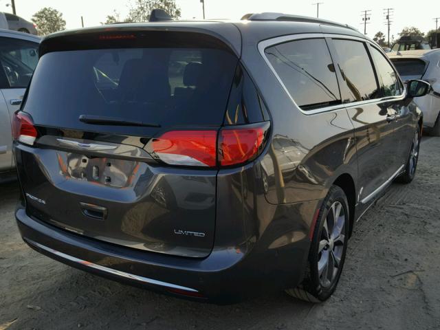 2C4RC1GG7JR164182 - 2018 CHRYSLER PACIFICA L 灰色 照片 4