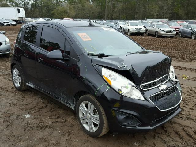 KL8CD6S92DC534422 - 2013 CHEVROLET SPARK 1LT BLACK photo 1