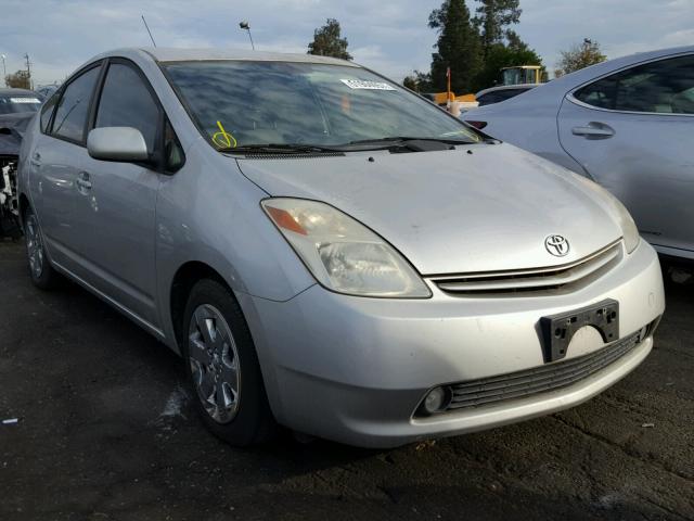 JTDKB20U640069802 - 2004 TOYOTA PRIUS SILVER photo 1