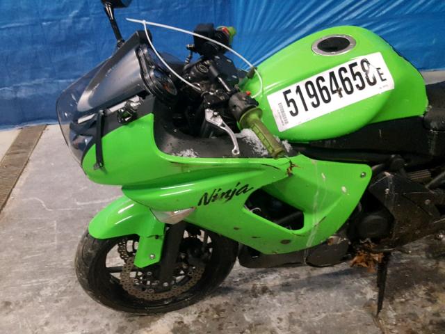 JKAEXEA178A040906 - 2008 KAWASAKI EX650 A Yaşıl foto 10