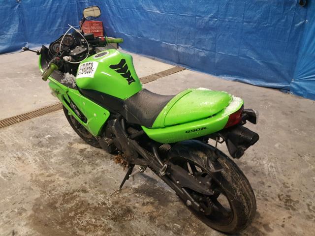 JKAEXEA178A040906 - 2008 KAWASAKI EX650 A Yaşıl foto 3