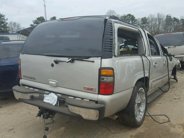 1GKEC16Z34J154733 - 2004 GMC YUKON XL C GRAY photo 4