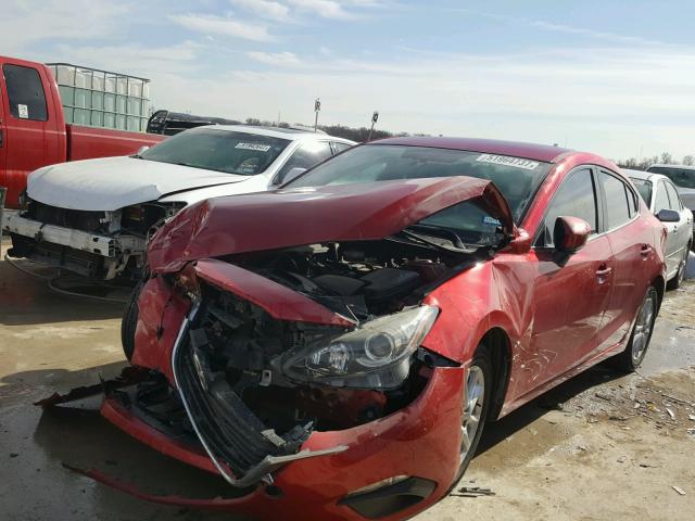 3MZBM1U77GM261852 - 2016 MAZDA 3 SPORT RED photo 2