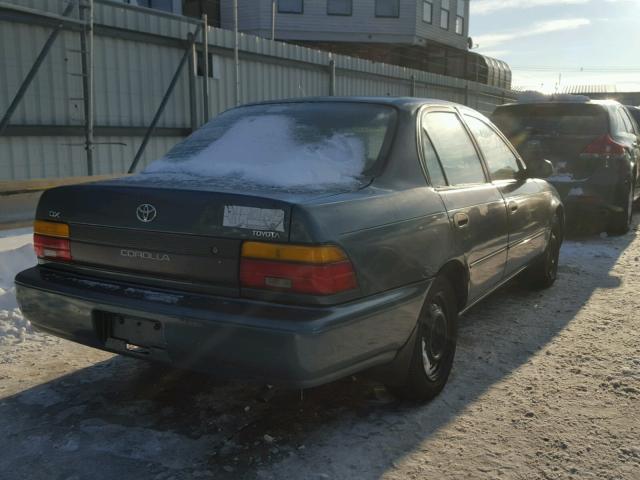 2T1AE09B1SC127309 - 1995 TOYOTA COROLLA LE GREEN photo 4