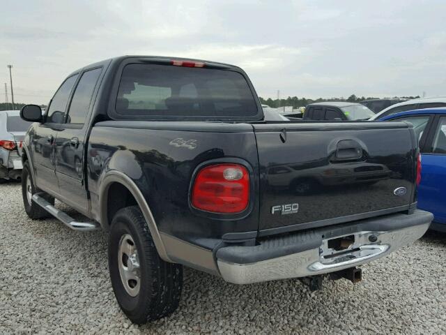 1FTRW08L53KA99041 - 2003 FORD F150 SUPER BLACK photo 3