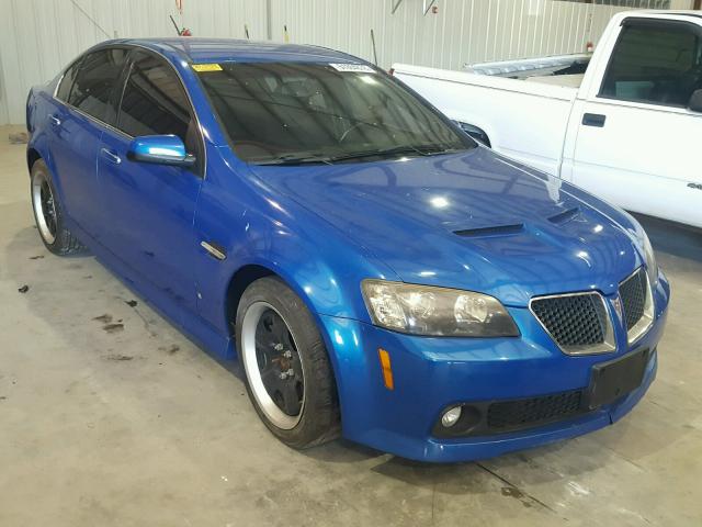 6G2EC57Y79L177637 - 2009 PONTIAC G8 GT BLUE photo 1