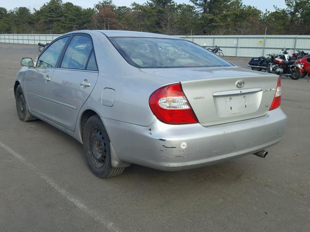 4T1BF32K83U037474 - 2003 TOYOTA CAMRY LE GRAY photo 3