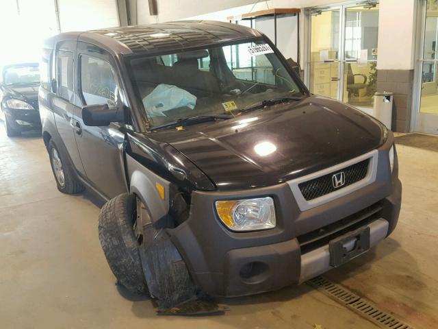 5J6YH28594L030894 - 2004 HONDA ELEMENT EX BLACK photo 1