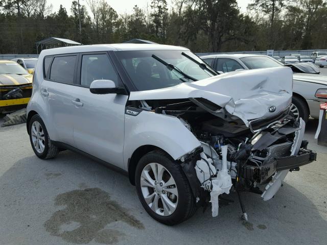 KNDJP3A51F7770090 - 2015 KIA SOUL + SILVER photo 1