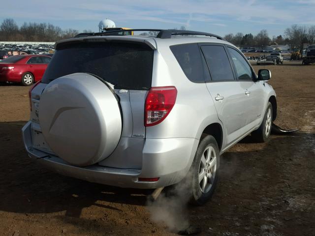 JTMBD31VX65007932 - 2006 TOYOTA RAV4 LIMIT SILVER photo 4