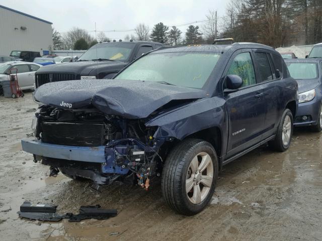 1C4NJDEB4ED769279 - 2014 JEEP COMPASS LA BLUE photo 2