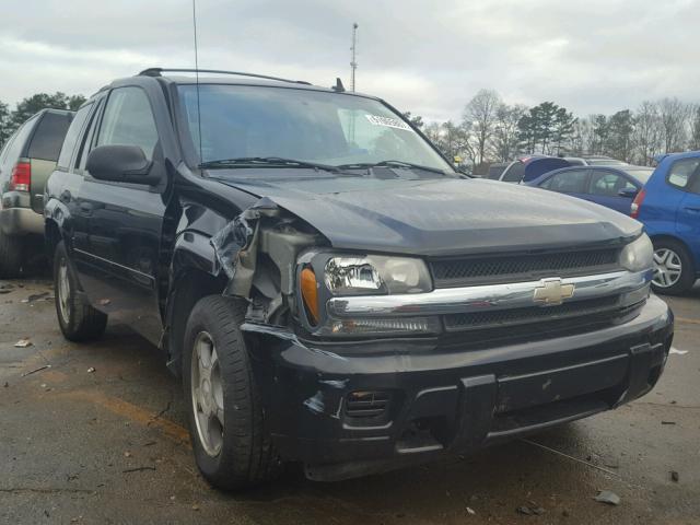 1GNDS13S672164163 - 2007 CHEVROLET TRAILBLAZE BLACK photo 1