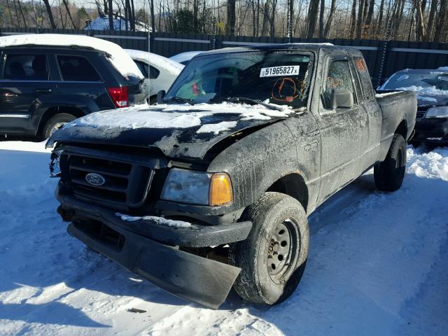 1FTZR15E55PA40662 - 2005 FORD RANGER SUP BLACK photo 2