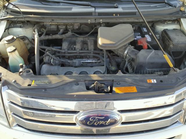 2FMDK49C07BB48461 - 2007 FORD EDGE SEL P CREAM photo 7