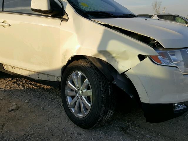 2FMDK49C07BB48461 - 2007 FORD EDGE SEL P CREAM photo 9