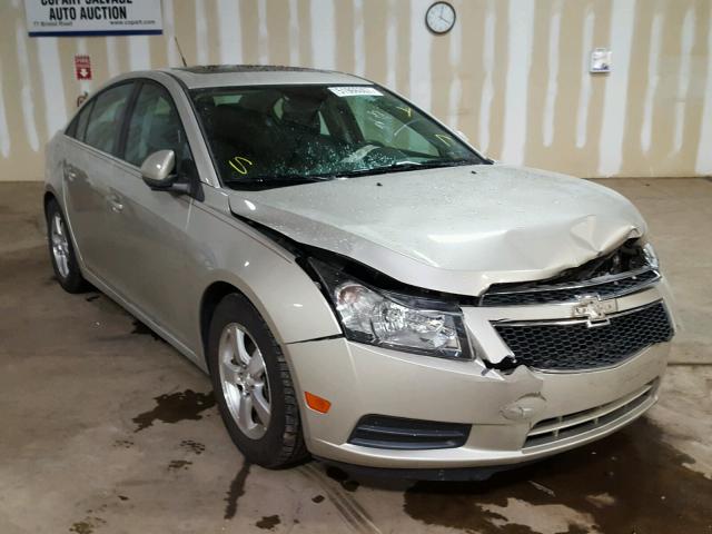 1G1PC5SB2D7159853 - 2013 CHEVROLET CRUZE LT GOLD photo 1