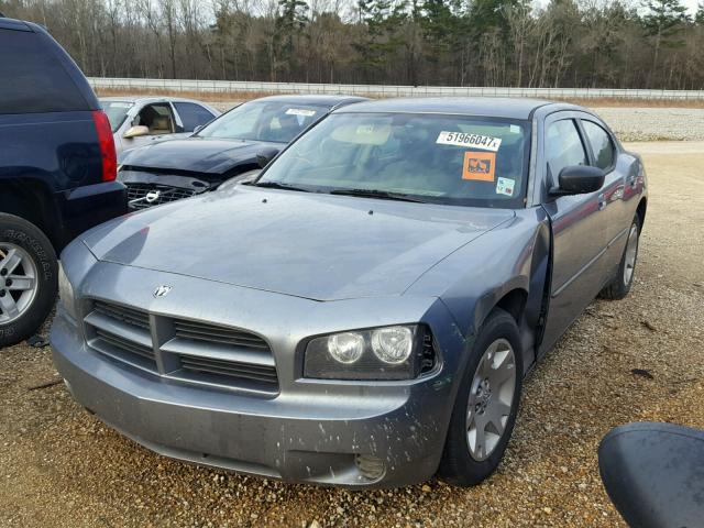 2B3KA43G87H841982 - 2007 DODGE CHARGER SE SILVER photo 2