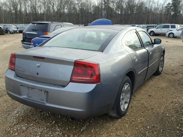 2B3KA43G87H841982 - 2007 DODGE CHARGER SE SILVER photo 4