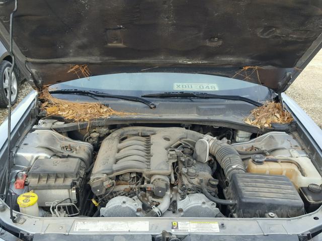 2B3KA43G87H841982 - 2007 DODGE CHARGER SE SILVER photo 7