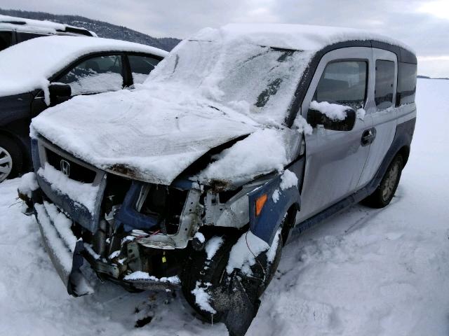 5J6YH27626L004196 - 2006 HONDA ELEMENT EX SILVER photo 2